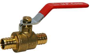 Everflow Supplies 620S001-NL Lead Free Ball Valve with Screwdriver Slot 1-Inch
