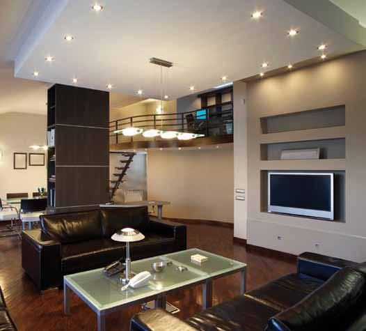 Black Cool White Livingroom and Bedroom. for Indoor Lighting Philips LED Bliss Ceiling Light 40-55-30K 35W