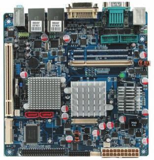 Intel Atom Z530P 1.6Ghz Nano ITX Fanless PC Mini Motherboard ENX-US15WP-530R 