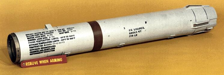 B. Mk 58 Sparrow (AIM-7F) Under contract to the Raytheon Company, Hercules/ABL began the development of an improved rocket motor for the AIM-7F Sparrow in 1967.