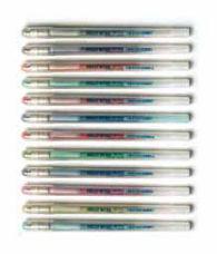 12 pcs Pentel Energize 0.5mm Automaticl Pencil PL75-A 6Black, 6Violet