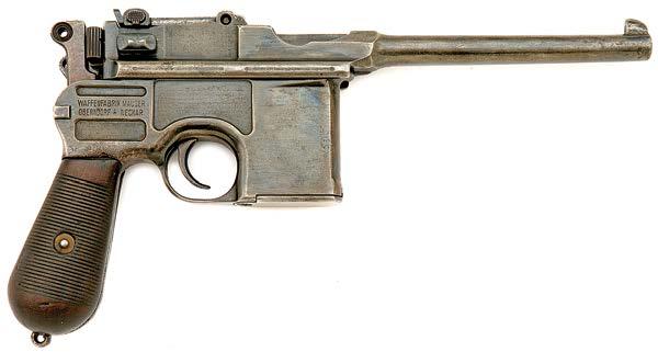 SIMSON MODEL 1927 PISTOL 6.35mm Hand Gun Atlas Classic Firearms PHOTO CARD 
