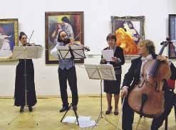 Educational Events Educational Events The Montmartre of the Beautiful Era. The Van Dongen Room. L. Torshina and the quartet of soloists of the State Hermitage Orchestra Arab Motifs. The Matisse Room.