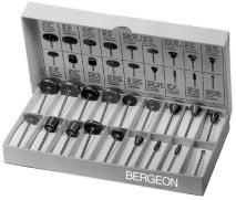 Bergeon Pivoting Cutter with Pivot Set 30007 2.50mm Swiss NOS 