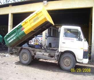 The secondary collection & transfer to the dump sites either by intermediate transfer station or directly by closed body fabricated hydraulic automobiles vehicles.