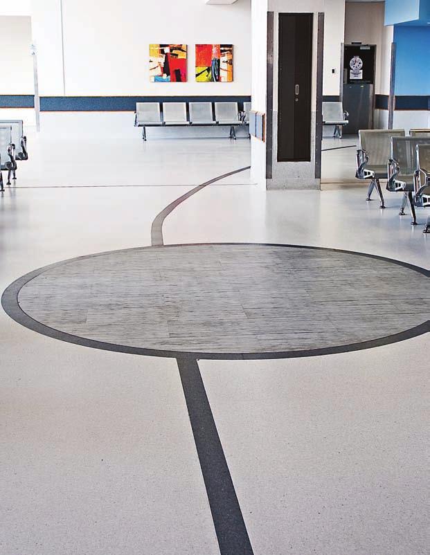 EXPERTS IN HEALTHCARE FLOORING when Hygiene is non-negotiable Polyflor is the leading commercial vinyl flooring manufacturer with an