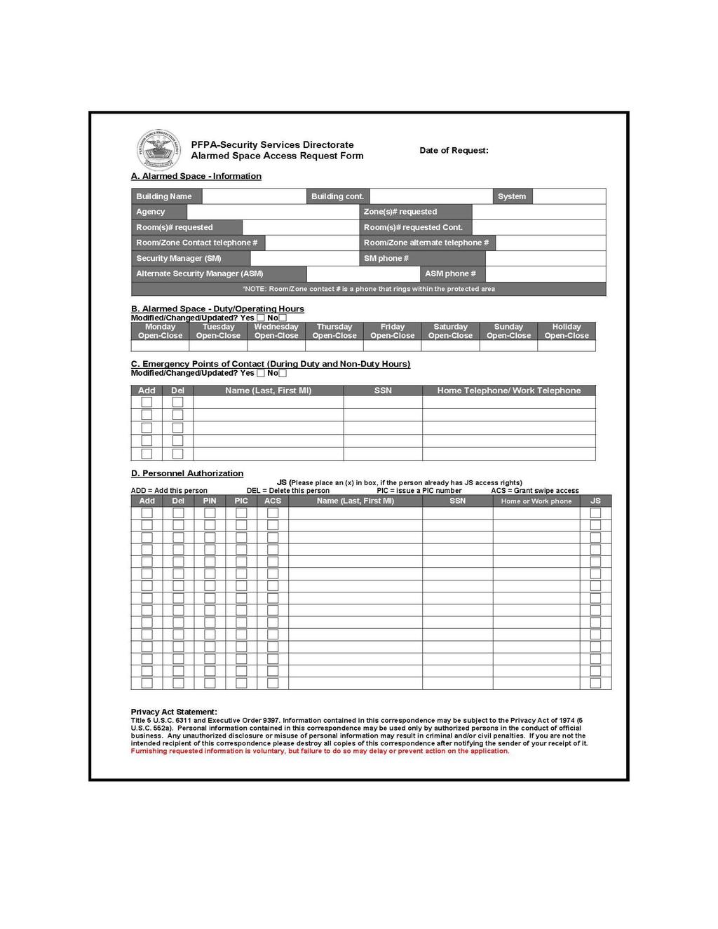 DEPARTMENT OF THE NAVY HEADQUARTERS UNITED STATES MARINE CORPS Intended For Dd Form 2501 Courier Authorization Card Template