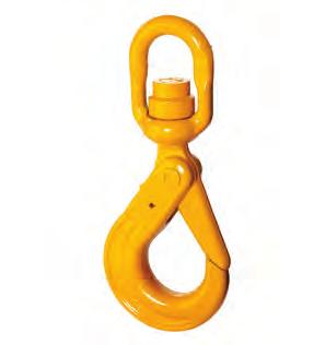 1 Leg Lifting Chain Sling with Clevis Sling Hook Grade 8-3.2M EWL 