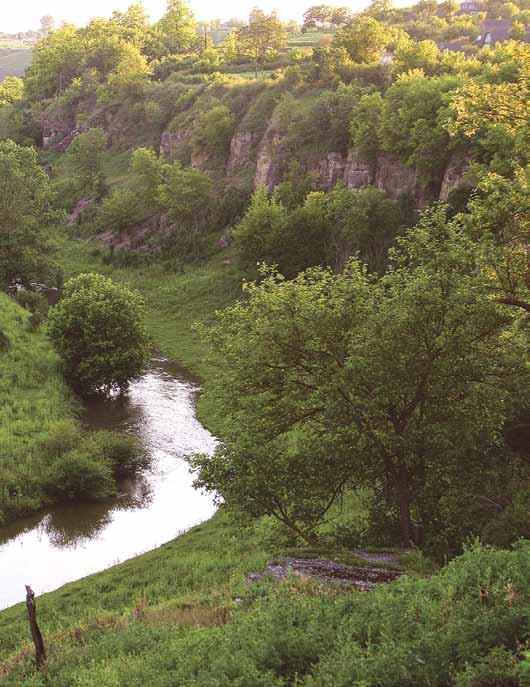 Річки басейну Дністра 167 Немов блакитна нитка окантовує він із заходу Теофіпольський, Волочиський, Городоцький, Чемеровецький і Кам янець-подільський райони.