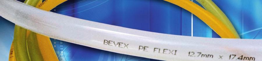 9.5mm Outside Diameter Clear Beer Line BevEx PE Flexi Tube/Pipe Flexible 3/8" 