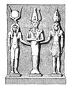 The Mystic Chapters of The Rau nu Prt m Hru: The Ancient Egyptian Book of Enlightenment nment ASAR-ASET-HERU Figure 29: Asar-Aset-Heru From a mystical standpoint, the Trinity of Asar- Aset-Heru