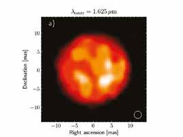 191 An international team of astronomers including 7 ULB researchers using ESO s Very Large Telescope have for the first time directly observed granulation patterns on the surface of a star outside