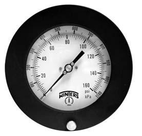 +//- 1.5/% Accuracy 2-1//2 Dial Display 1//4 NPT Center Back Mount 2-1//2 Dial Display 1//4 NPT Center Back Mount PBC913R1 Winters PBC Series Forged Brass Single Scale Pressure Gauge 0-10000 psi