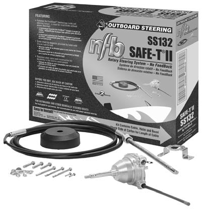 Safe T Quick Steering Cable Genuine Teleflex Seastar Port Side Adaptor Kit
