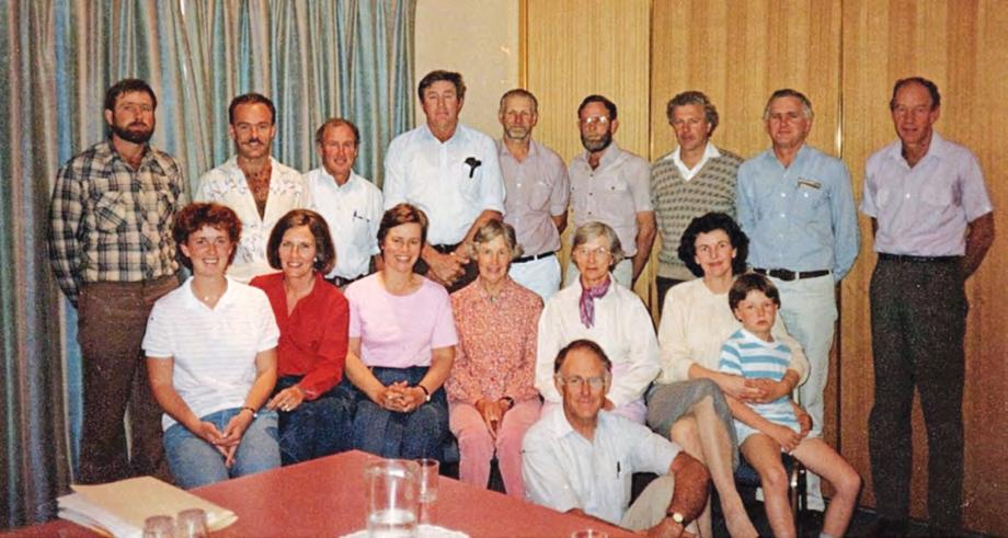 of Australia Co-op with all the directors and guests. This meeting took place on 15th March 1988 in Dubbo, New South Wales.