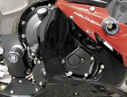 Yamaha FZS1000S Fazer MKI Stainless Engine Cover Bolts Kit