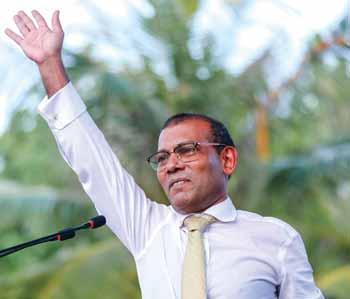 Monday, pril 8, 2019 SI 11 Maldives ex-leader makes comeback with poll win FP Malé The former Maldives president yesterday vowed sweeping reforms and an end to government corruption after leading his