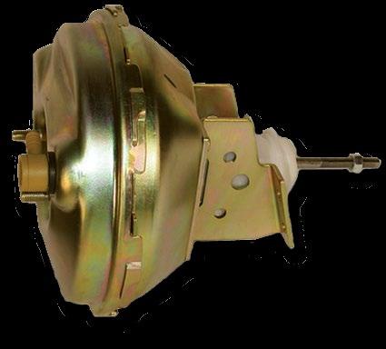 Ford Bronco chrome power brake booster master bracket assembly pro valve pv2c