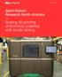 Saint-Gobain Research North America. Scaling 3D printing of technical ceramics with binder jetting CASE STUDY
