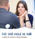 We still need to talk. A report on access to talking therapies