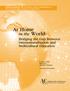 At Home. in the World: Bridging the Gap Between Internationalization and Multicultural Education