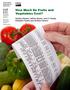 How Much Do Fruits and Vegetables Cost?