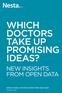 WHICH DOCTORS TAKE UP PROMISING IDEAS?