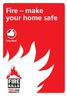 Fire make your home safe