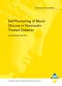 Self-Monitoring of Blood Glucose in Noninsulin- Treated Diabetes