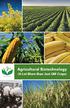 Agricultural Biotechnology. (A Lot More than Just GM Crops)