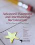 Advanced Placement and International Baccalaureate Do They Deserve Gold Star Status?