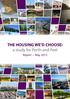 THE HOUSING WE D CHOOSE: a study for Perth and Peel