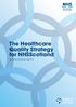 The Healthcare Quality Strategy for NHSScotland