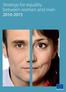 Strategy for equality between women and men 2010-2015