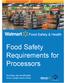 Food Safety Requirements for Processors