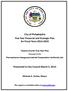 City of Philadelphia Five Year Financial and Strategic Plan for Fiscal Years 2016-2020