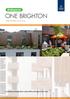 ONE BRIGHTON. Impact Report 2007-2014. Including independent carbon lifecycle report by etool