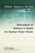 Safety Reports Series No.46. Assessment of Defence in Depth for Nuclear Power Plants