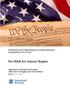 Notification and Federal Employee Antidiscrimination and Retaliation Act of 2002. No FEAR Act Annual Report