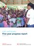 Haiti earthquake Five-year progress report. January 2015. www.ifrc.org Saving lives, changing minds.