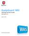 QualysGuard WAS. Getting Started Guide Version 4.1. April 24, 2015