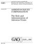 GAO ASBESTOS INJURY COMPENSATION. The Role and Administration of Asbestos Trusts