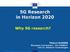5G Research in Horizon 2020