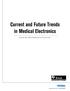Current and Future Trends in Medical Electronics