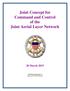 Joint Concept for Command and Control of the Joint Aerial Layer Network 20 March 2015