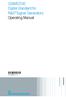 GSM/EDGE Digital Standard for R&S Signal Generators Operating Manual