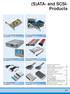 (S)ATA- and SCSI- Products