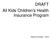 DRAFT All Kids Children's Health Insurance Program