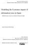 Modelling the Economic impact of information reuse in Spain