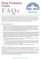 FAQs. Drug Treatment Courts. www.ccsa.ca